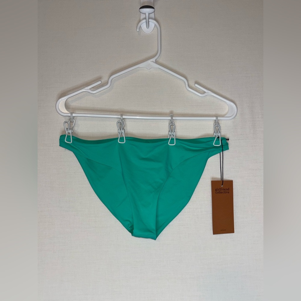 NWT Girlfriend Collective Green Swim Bottoms